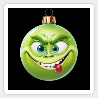 Grinchmas Ornament: Holiday Mischief Sticker